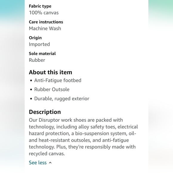 🔥TIMBERLAND PRO🔥ANTI FATIGUE SHOE🔥NWOT🔥SZ 9W🔥STEEL TOE🔥 - Picture 8 of 12